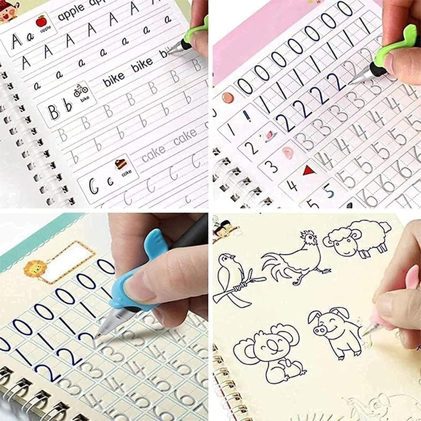 Magic Practice Copybook™ – Reusable Handwriting Workbook for Kids