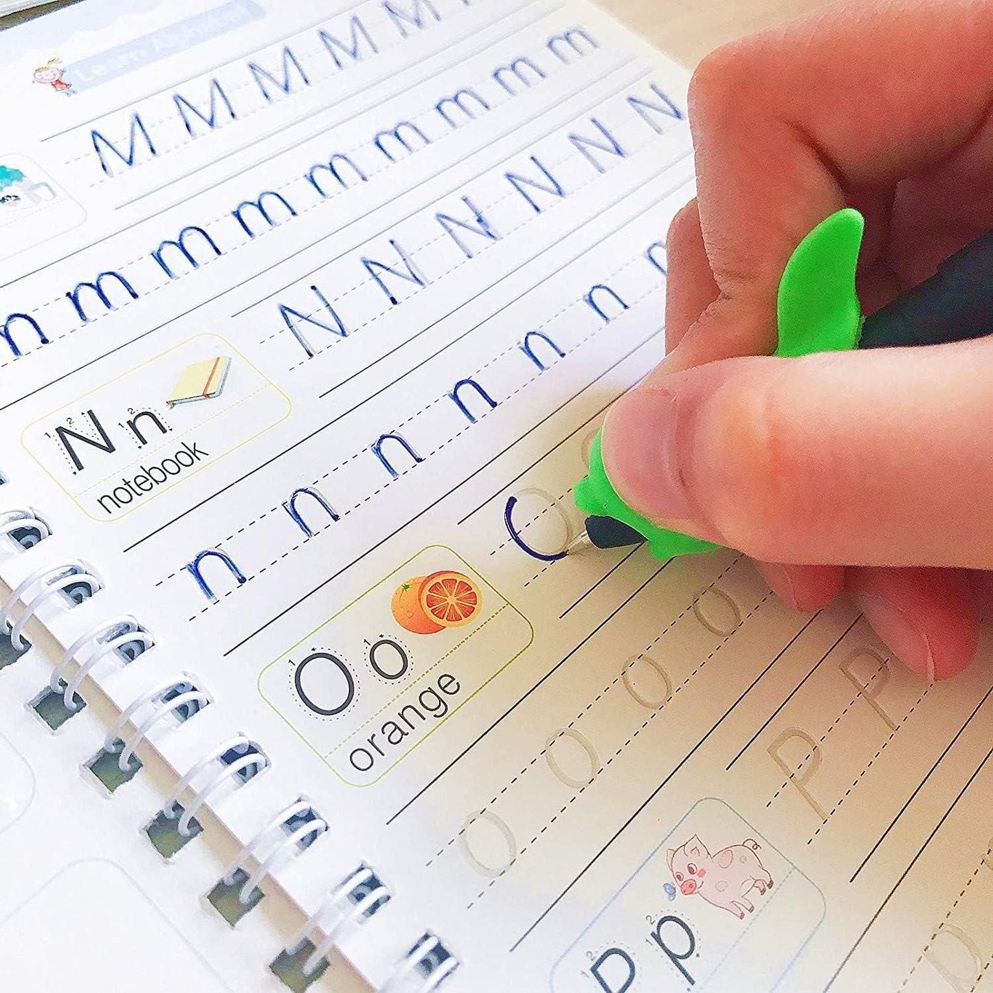 Magic Practice Copybook™ – Reusable Handwriting Workbook for Kids